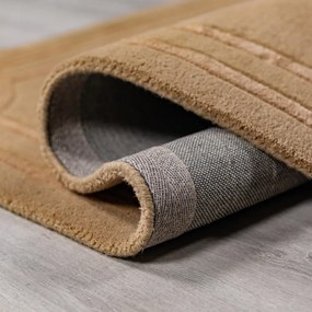 Terrakotta színű kézi szövésű gyapjú szőnyeg 120x170 cm Gatsby – Flair Rugs