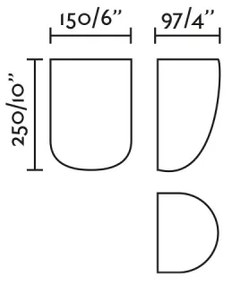 FARO 63429 - Fali lámpa KAPPU 1xE14/7W/230V 25x15 cm fehér