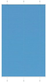 pliszírozott redőny kék 120x200 cm szövetszélesség 119,4 cm
