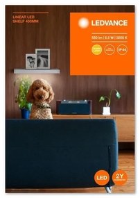 Ledvance - LINEAR LED polc világítással 6,5W 230V 40 cm IP44