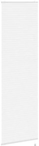 pliszírozott redőny Fehér 65x200 cm szövetszélesség 64,4 cm