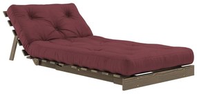 Borvörös fotel Roots – Karup Design