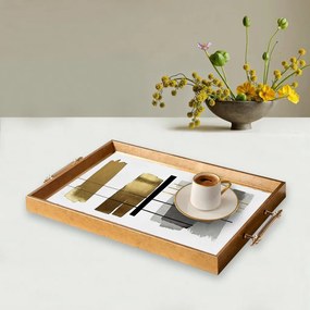 Üveg tálca, 38×24 cm – TPEA9837