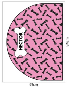 PIPPER. Védő textil falmatrica – Ív – Csontocskák Méret: 120x96cm, Indíték: név nélkül