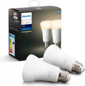 Led izzók Philips e27 sötétített szett 2db 9W fehér fény