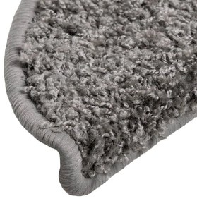 10 db szürke lépcsőszőnyeg 56 x 17 x 3 cm