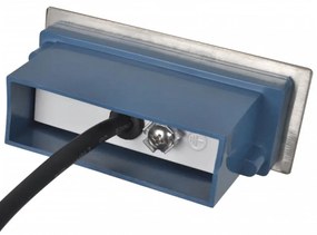 2 db süllyesztett LED lépcsőlámpa 44 x 111 x 56 mm