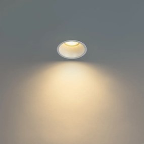 Okos süllyesztett spotlámpa fehér IP44, Wifi GU10 70mm-rel - Dept