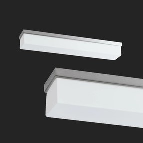 Osmont 44547 Sylvia 2 mennyezeti/fali ĂŒveg könnyƱ rozsdamentes acĂ©l szĂĄlcsiszolt b