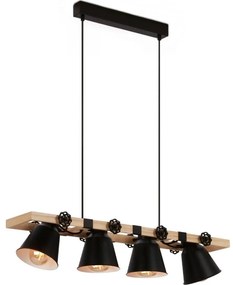 Brilo - Csillár zsinóron TALLE 4xE27/40W/230V