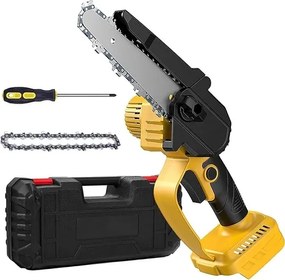 Akkus kézi 8″ mini fűrész - WORTH AIR KE24-286 + 2x akku 21 V + tartozékok + láda