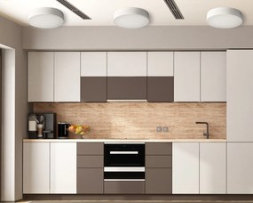 Toolight Szerszámlámpa - Mennyezeti lámpa 40 cm kör 4xE27 60W App643-3c, fehér, OSW-00091