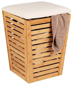 Bambusz szennyeskosár 55 l - Wenko