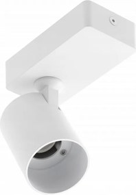 Fali lámpatest szimpla kerek fehér Santo 20W GU10 250V OS-SAN20WOK1-10