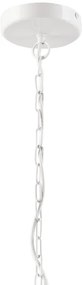 Csillár láncon GINA 5xE27/60W/230V fehér