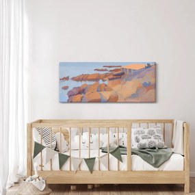 Kép - Henri Edmond Cross, Calanque des Antibois, reprodukciók (120x50 cm)