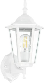 Kültéri fali lámpa 1xE27/60W/230V IP44 fehér