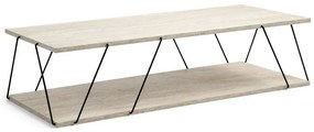 Labranda Travertine and Black konferenciaasztal