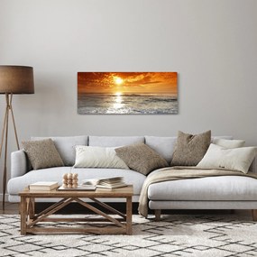 Naplemente Korzikán képe (120x50 cm)