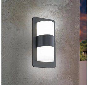 Eglo 98086 - Kültéri fali lámpa CISTIERNA 2xE27/10W/230V IP44 antacit