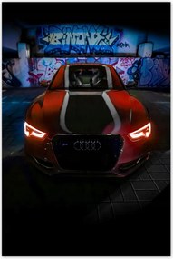 Poszterek 80x120 Piros Audica Audi