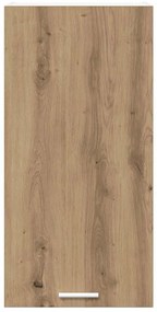 Függő szekrény Riga Artisan tölgy és fehér 40 x 31 x 80 cm