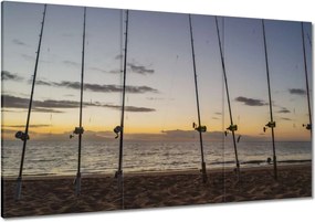 Képek 120x80 Kilátás az álló horgászbotokra