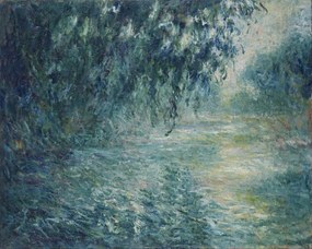 Reprodukció Morning on the Seine, Claude Monet