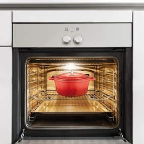 Indukciós tűzhelyhez alkalmas edény tapadásmentes felülettel 4.7 l Bordeaux – Tescoma