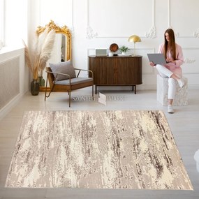 Ester 7156 modern mintájú szőnyeg (Beige) 60x110 cm