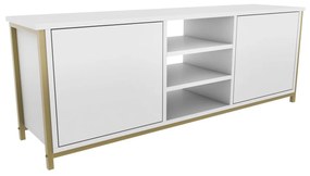 TV asztal Otosello (arany + fehér). 1107349