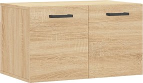vidaXL sonoma tölgy színű szerelt fa faliszekrény 60 x 36,5 x 35 cm