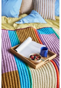 Fa szervírozó tálca 35x45 cm Structure – Hübsch