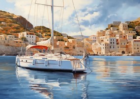 Poszter 84x59,5cm Sodródás a vízen