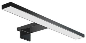 Baterie Centrum LED fürdőszobai tükörmegvilágítás LED/5W/230V 4000K 30 cm IP44 fekete BC0535