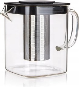 Kristy 1,1L-es üveg teafőző kancsó kávészűrővel