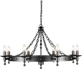 Elstead Lighting WARWICK WR8-GRAPHITE Csillár 8x60W/E14