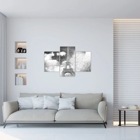 Kép - Vintage képeslap a városról N⁰3 (90x60 cm)