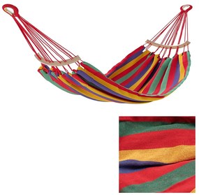 Piros függőágy LAZARA 240x150 cm