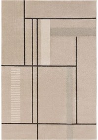 Ida szőnyeg krém/sötétszürke 120x170 cm