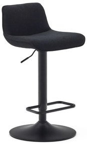 Fekete bárszék szett 2 db-os 103 cm Zenda – Kave Home