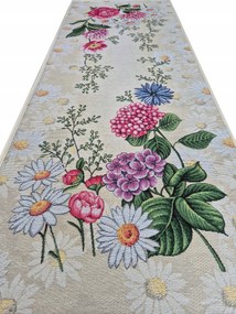 Futópad 45x140 cm dekoratív virágmintás tömör anyag Nagy Mintaválaszték