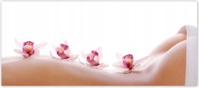 Fotótapéták 211x91 Pihenés a SPA-ban Orchideák