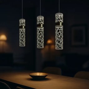 Kábeles LED csillár LAGOS LED/24W/230V aranyszínű