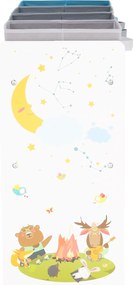 Rendszerező/Polcállvány játékokhoz, sokszínű/minta, DARLING TYP 2