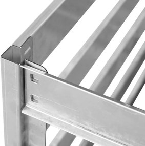 ROJAPLAST Fém komposztáló  560 L 93 x 93 x 70 cm