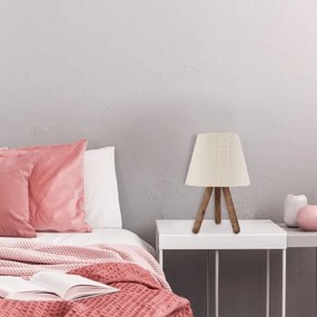 Asztali lámpa AYD 1xE27/60W/230V bézs