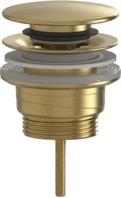 SAT Aurum mosdóleeresztő 5/4 7,2 cm, matt arany, műanyag SATAUCCBG