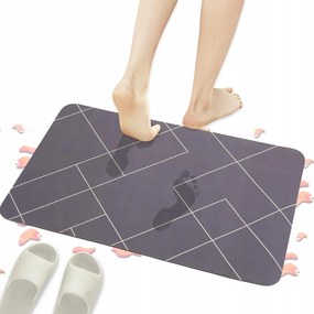 Fürdőszobaszőnyeg csúszásgátló nedvszívó mosható szőnyeg 50x80 cm