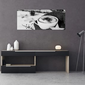 Kép - Téli cappuccino (120x50 cm)